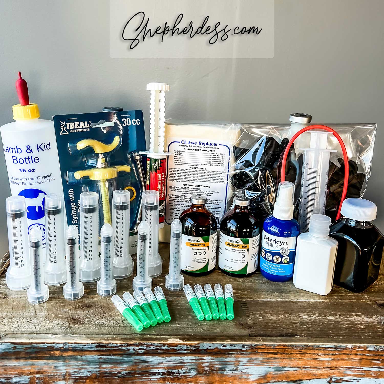 BASIC SHEEP SUPPLIES I USE Deworming, Tail Docking, Shots, and more