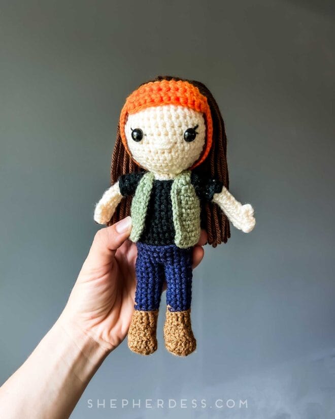 Shepherdess Crochet Doll (by Mercy Farms)