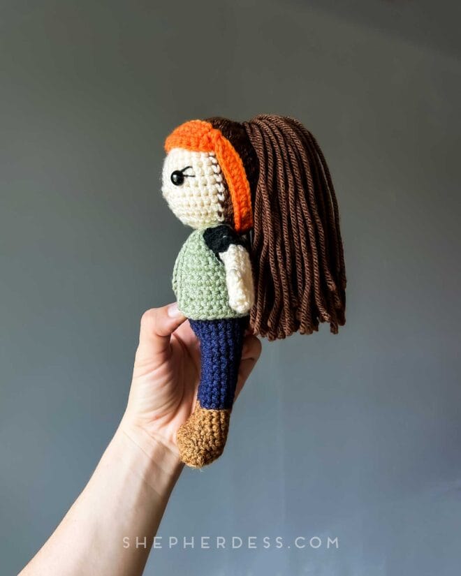 Shepherdess Crochet Doll (by Mercy Farms) - Image 3