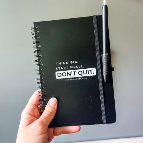"THINK BIG" Notebook & Pen Set
