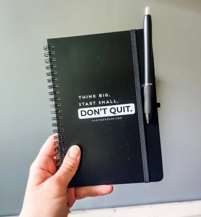 "THINK BIG" Notebook & Pen Set