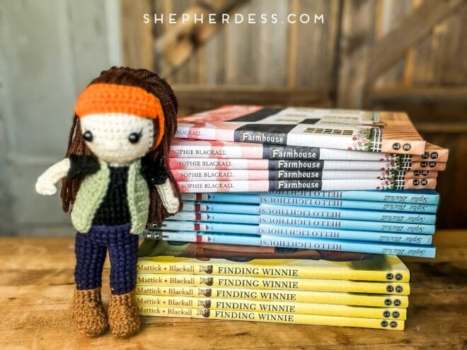 Shepherdess Crochet Doll (by Mercy Farms) - Image 4